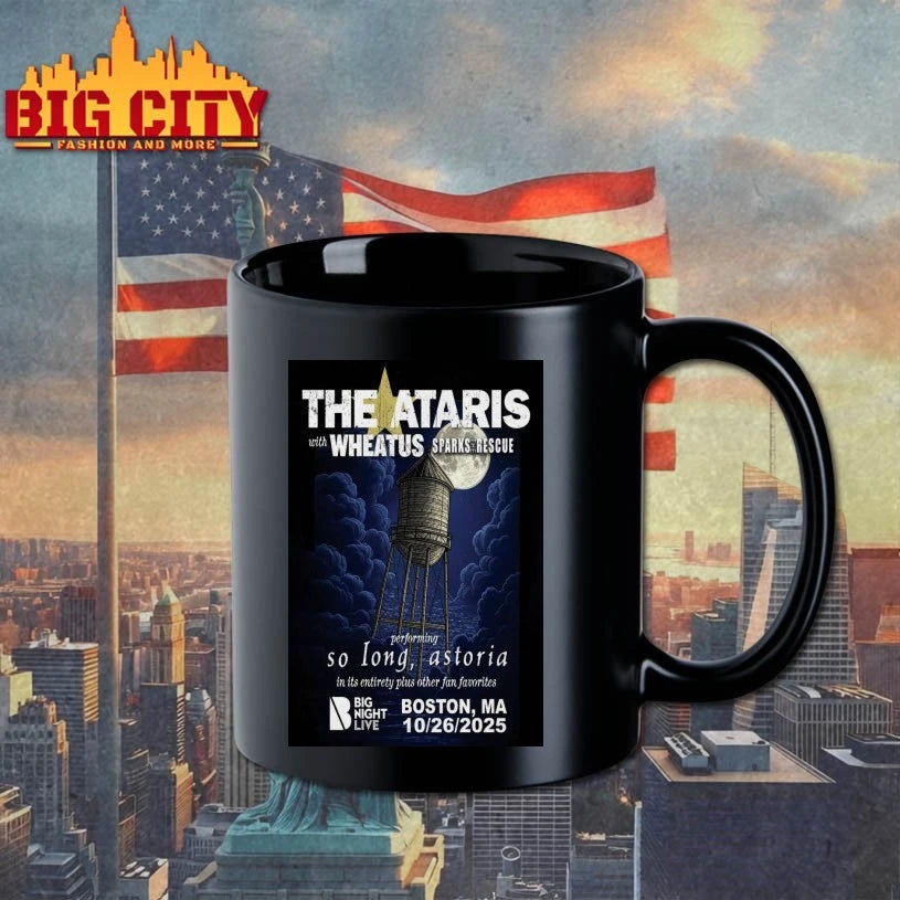 The Ataris Oct 26, 2025 Boston, MA at Big Night Live Poster shirt