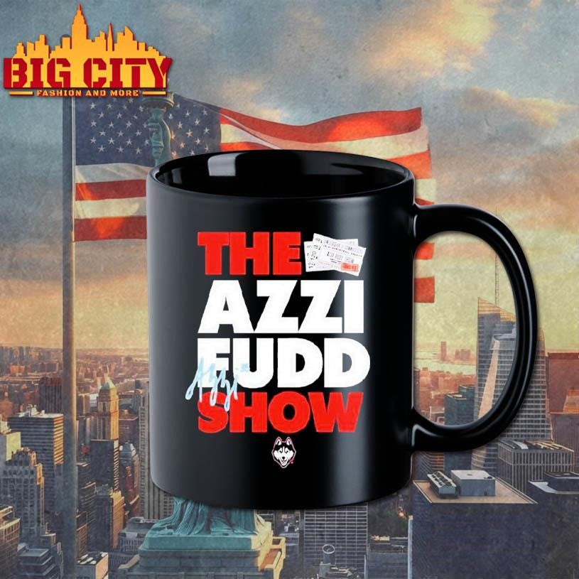 The Azzi Fudd Show Uconn Huskies Logo Shirt