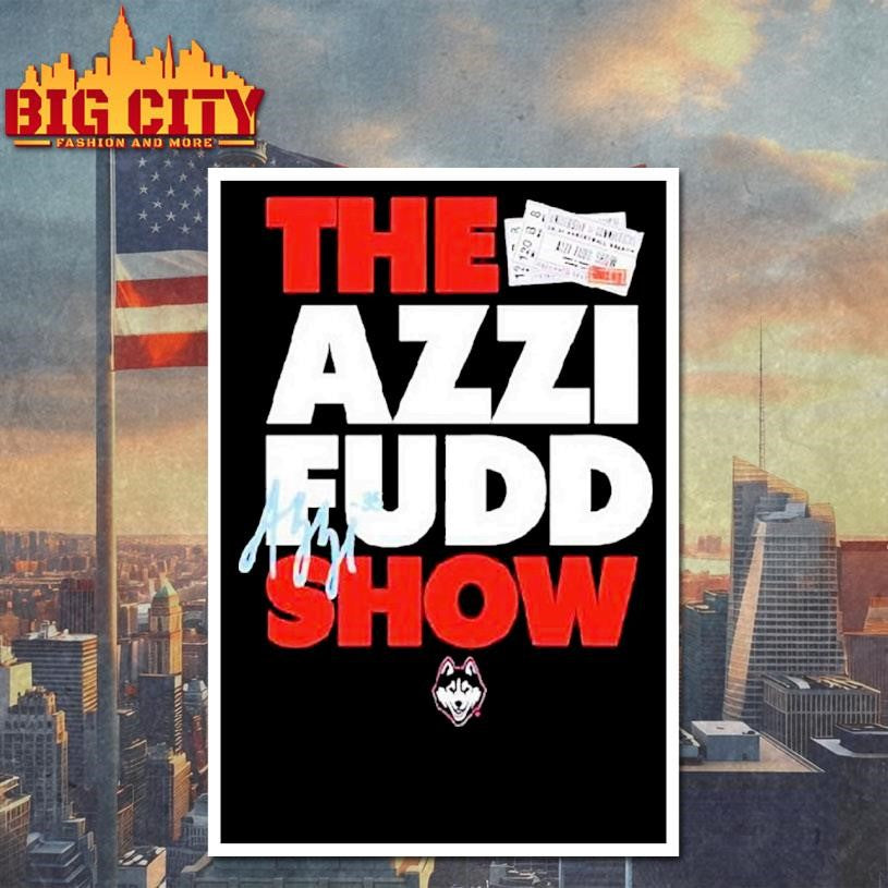 The Azzi Fudd Show Uconn Huskies Logo Shirt