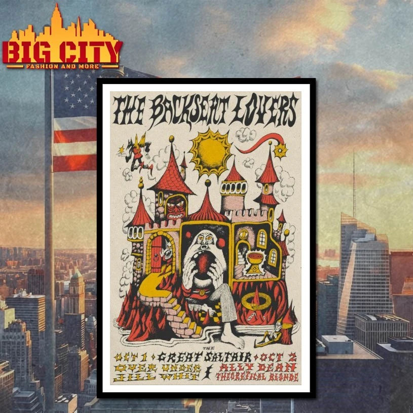 The Backseat Lovers Tour Magna, Utah 2025 Poster shirt