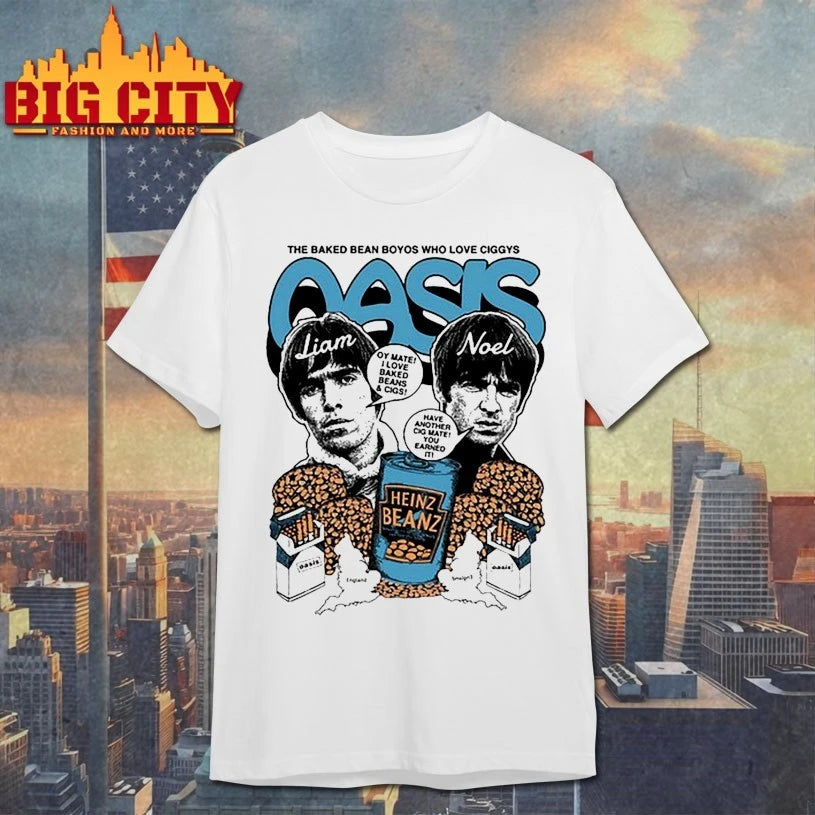 The Baked Bean Boyos Who Love Ciggys OASIS shirts