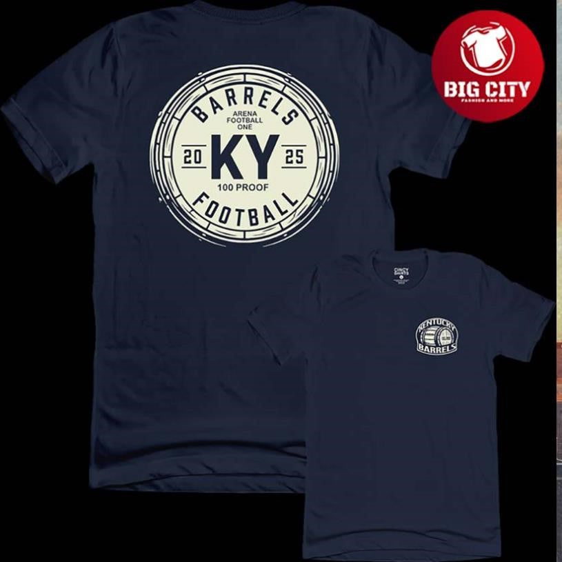 The Barrel Head Seal Kentucky Barrels Two Sided Shirt