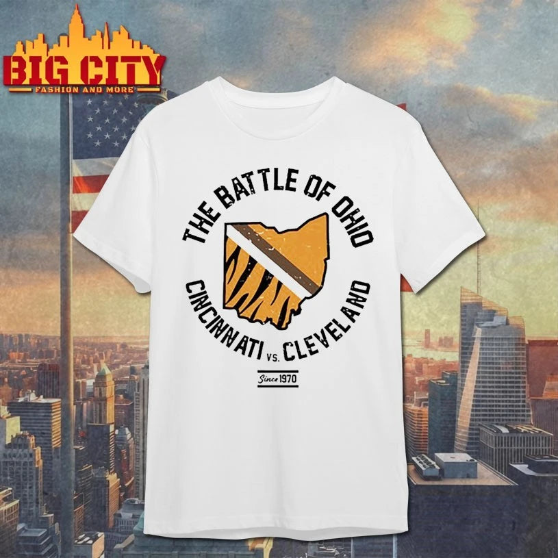 The Battle of Ohio Cincinnati vs Cleveland Since 1970 Shirts