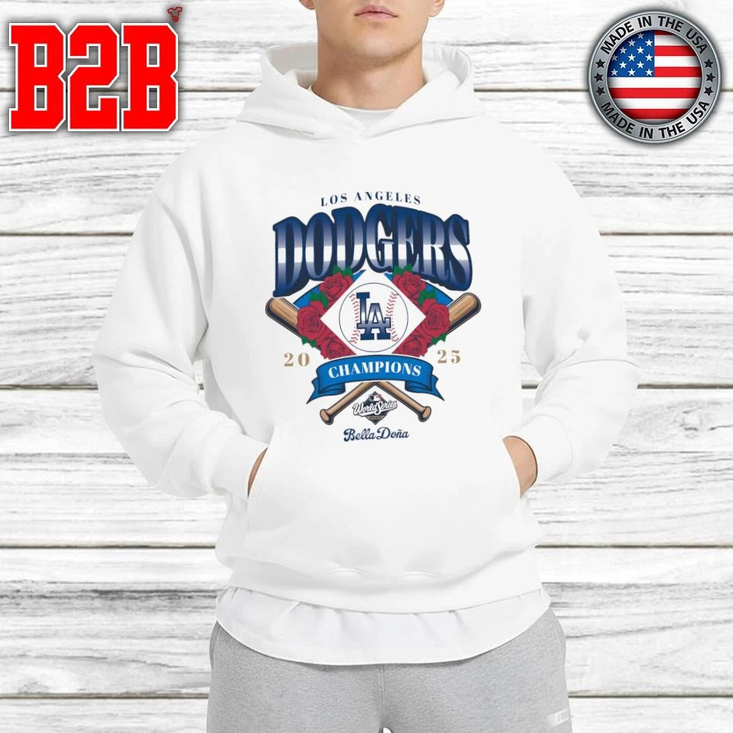 The Bella Doña x Los Angeles Dodgers 2025 World Series Champions Shirt