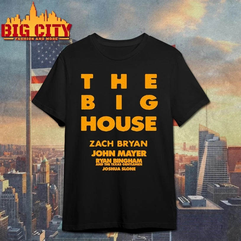 The Big House 2025 Zach Bryan Shirts