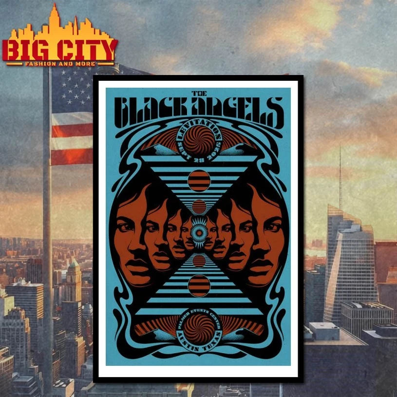 The Black Angels Austin 9.28.2025 Poster shirt