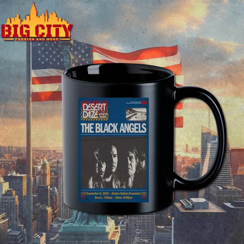 The Black Angels Aviator Nation Dreamland 2025 Poster shirt