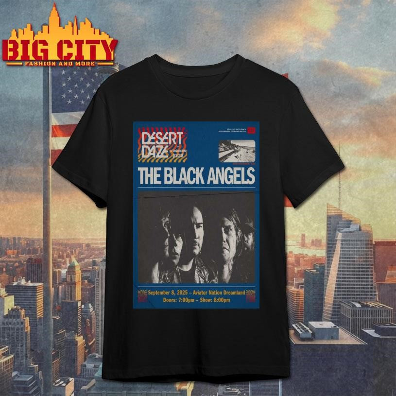 The Black Angels Aviator Nation Dreamland 2025 Poster shirt
