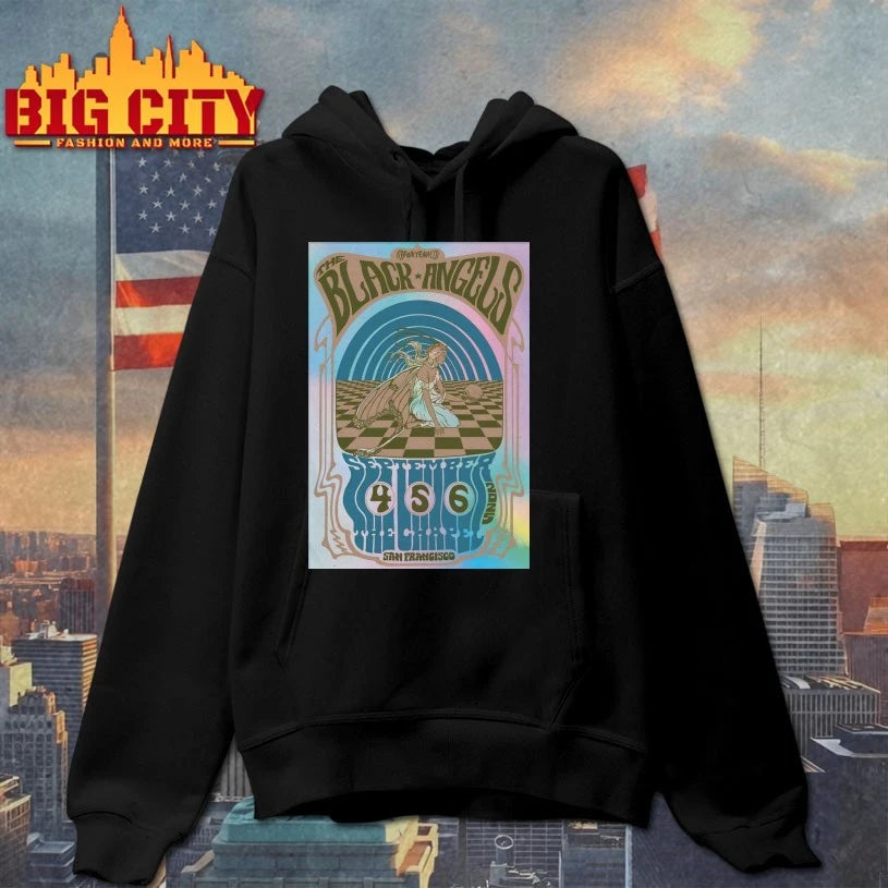 The Black Angels Sept 4-6 2025 The Chapel In San Francisco CA Poster Shirt