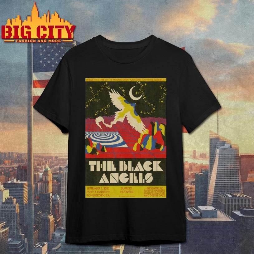 The Black Angels Sept 7 2025 Pioneertown California Poster shirt