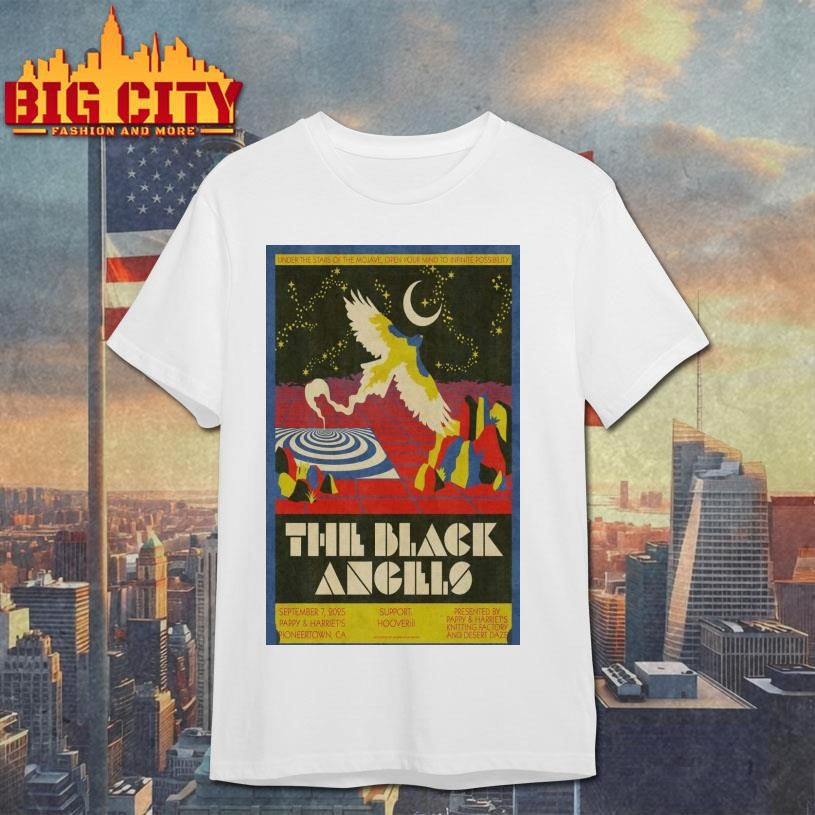 The Black Angels Sept 7 2025 Poster Pioneertown, CA Poster shirt