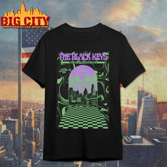 The Black Keys August 21 2025 Pine Knob Music Theatre in Clarkston MI Poster Shirt