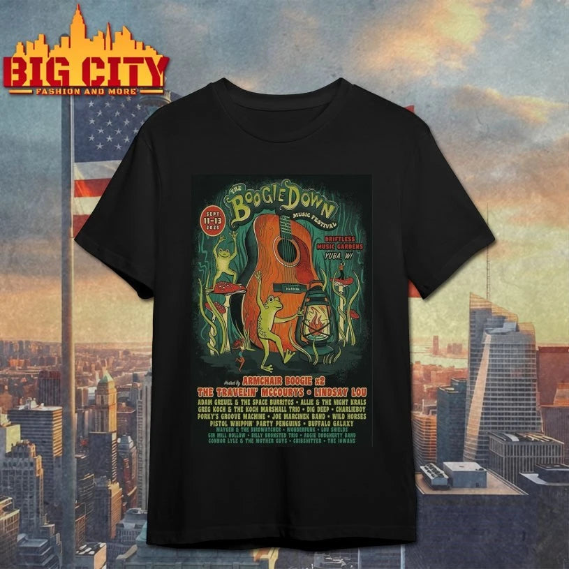 The Boogie Down Yuba, WI Sept 11-13 2025 Poster Shirt