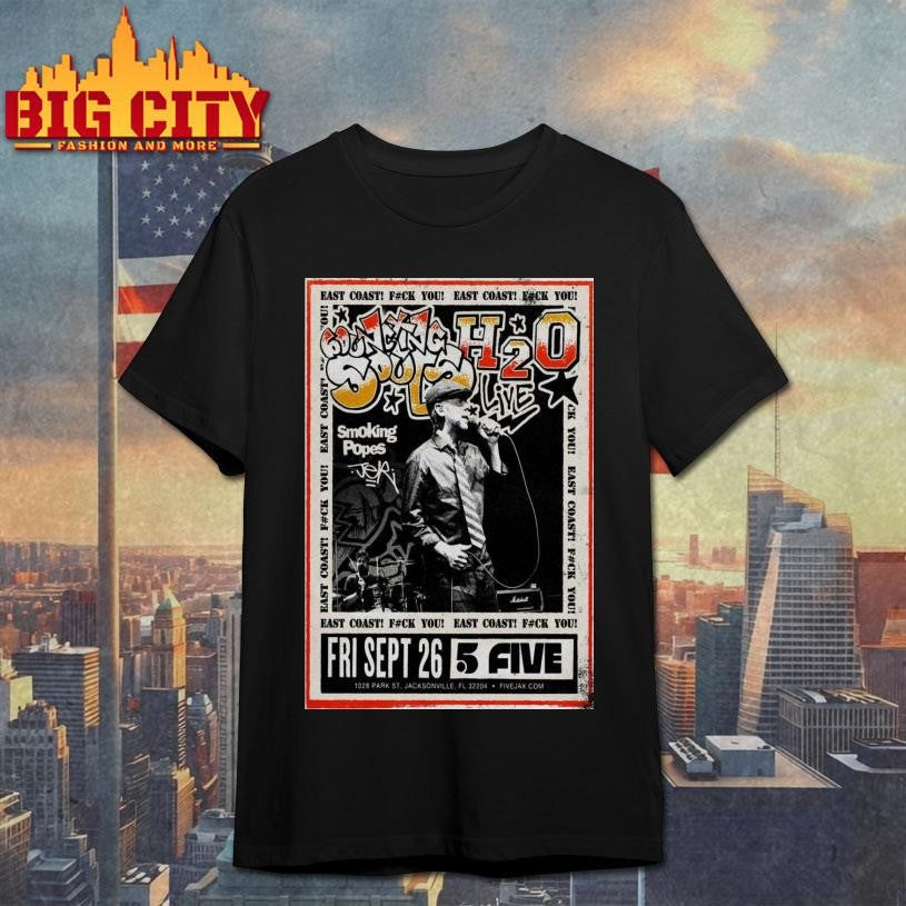 The Bouncing Souls Jacksonville Sept 27 2025 Poster Shirt