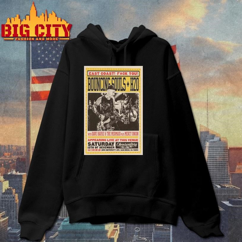 The Bouncing Souls San Diego California December 13 2025 Poster Shirt