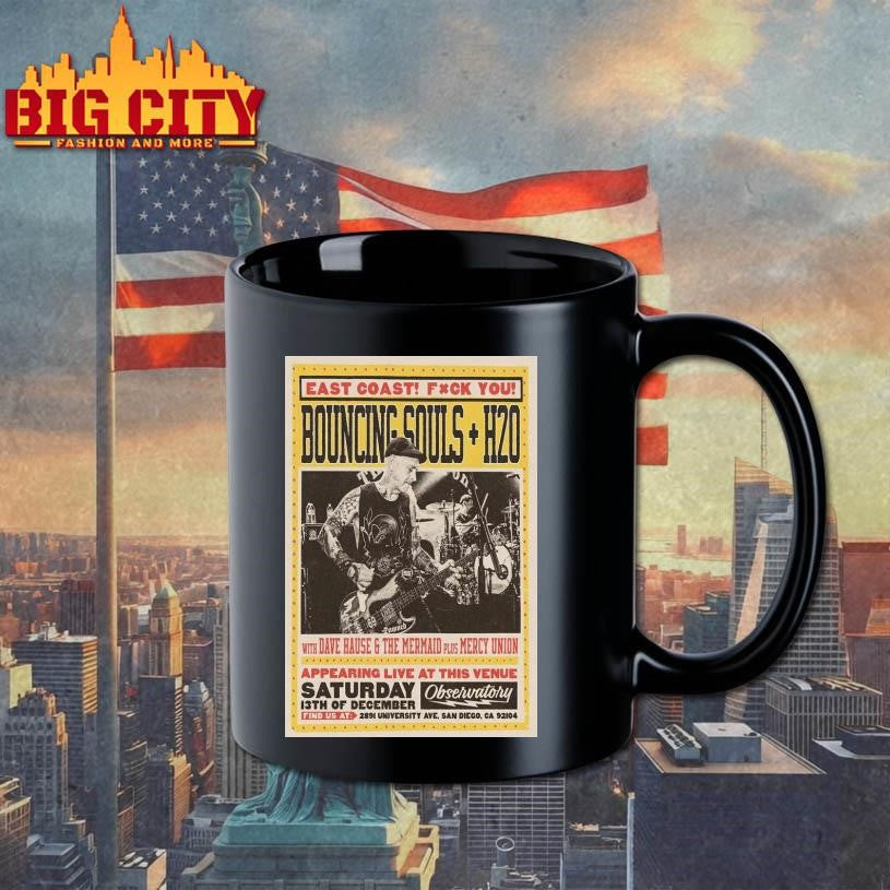 The Bouncing Souls San Diego California December 13 2025 Poster Shirt