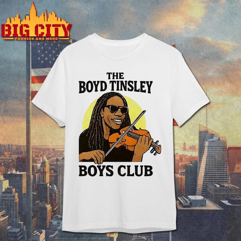 The Boyd Tinsley boys club shirt