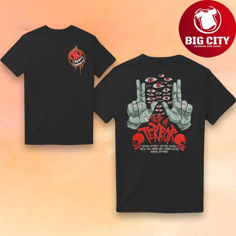 The Boys Trip of Terror Eyes Black 2025 New Two Sided Shirt