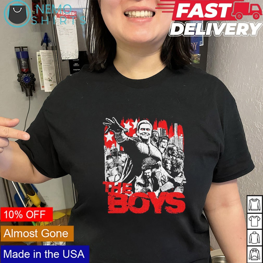 The Boys series graphic shirt