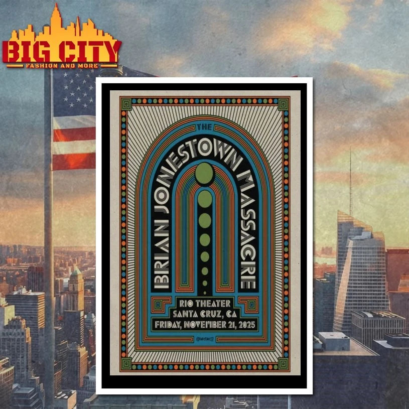 The Brian Jonestown Massacre Santa Cruz New Poster shirt