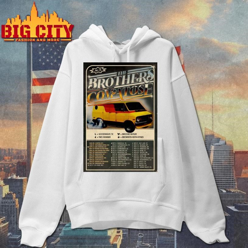The Brothers Comatose Fall 25 Shows Poster shirt