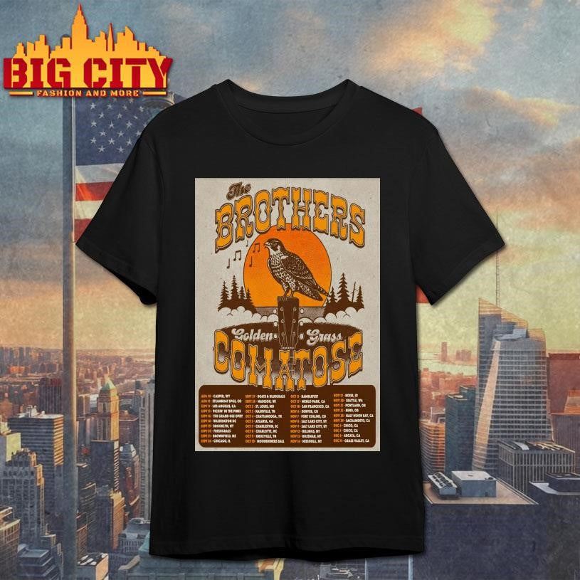 The Brothers Comatose GoldenGrass Album Release 2025 Shows Poster Shirt