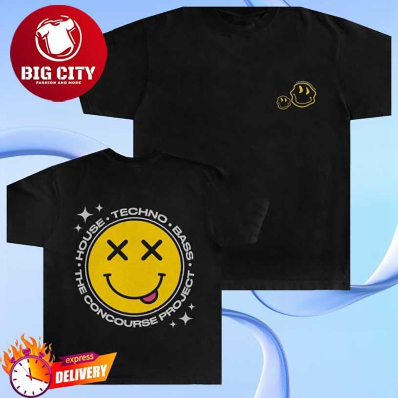 The Concourse Project Tcp Smiley Genre Two Sided Shirt
