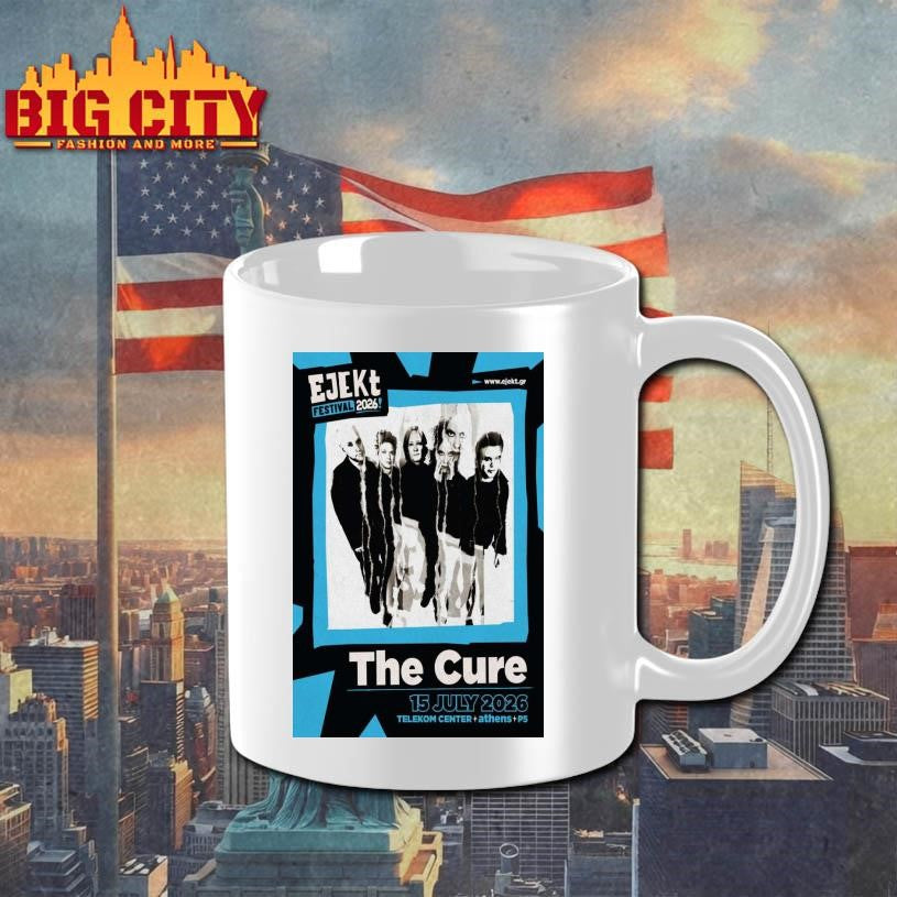 The Cure July 15 2026 Telekom Center Athens, Greece Poster Shirt