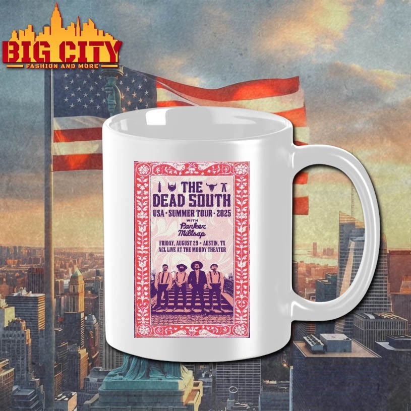 The Dead South Tour Austin, Texas Aug 29 2025 Poster Shirt