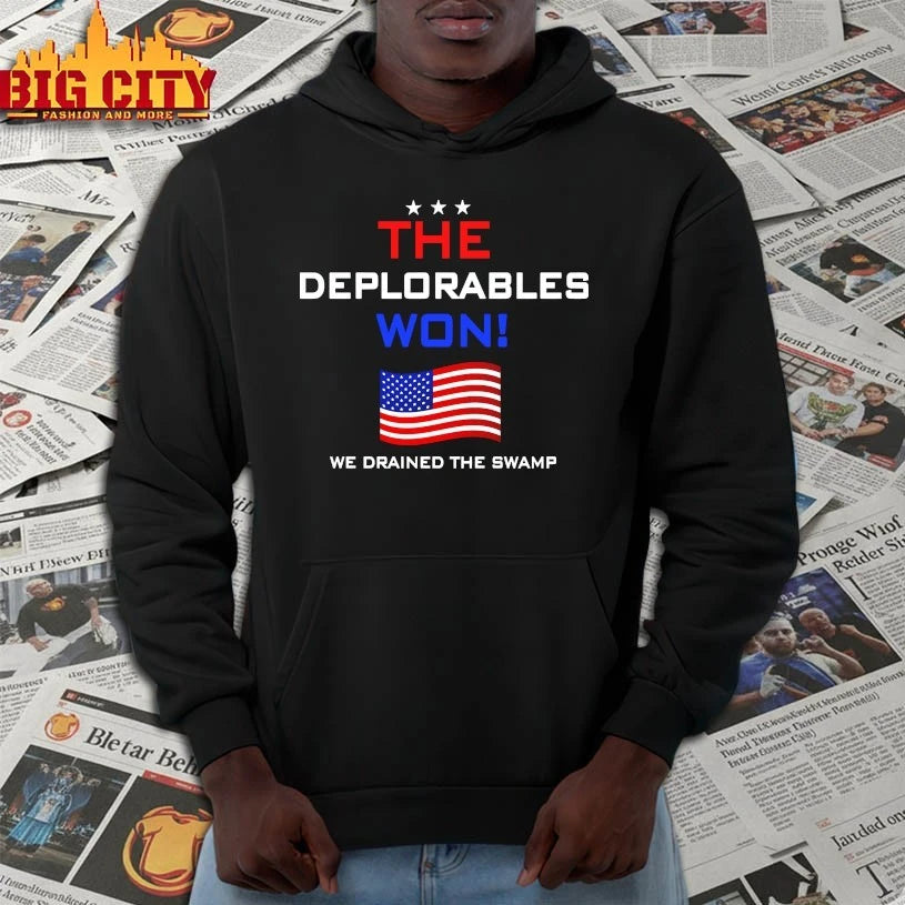 The Deplorables Won We drained the swamp shirt