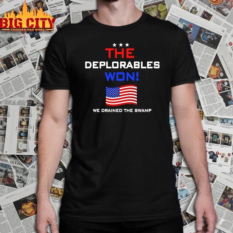 The Deplorables Won We drained the swamp shirt
