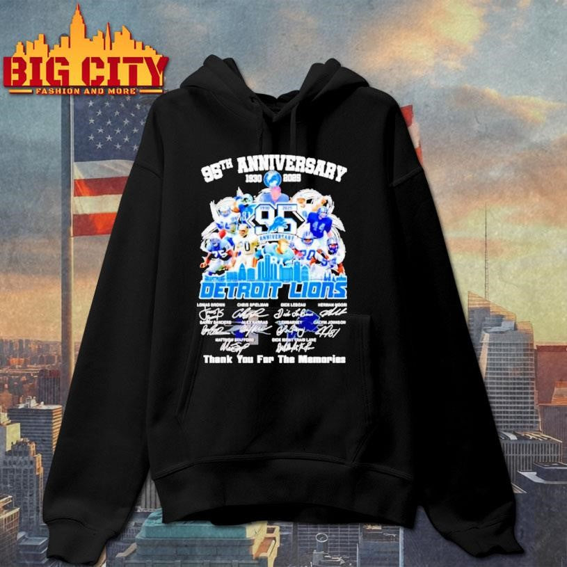 The Detroit Lions 95th Anniversary Shirt