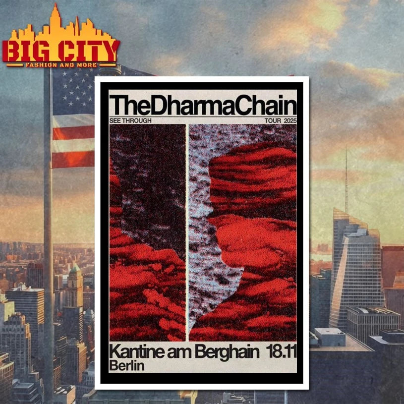 The Dharma Chain November 18 2025 Kantine Am Berghain In Berlin Poster shirt