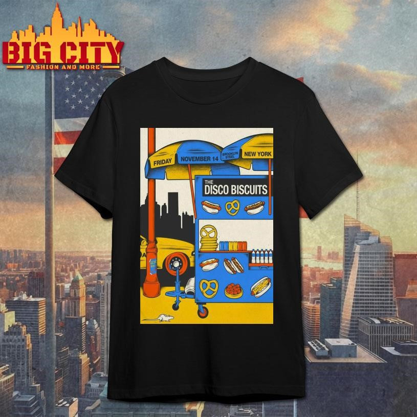 The Disco Biscuits 11-14-2025 Brooklyn NY Poster Shirt