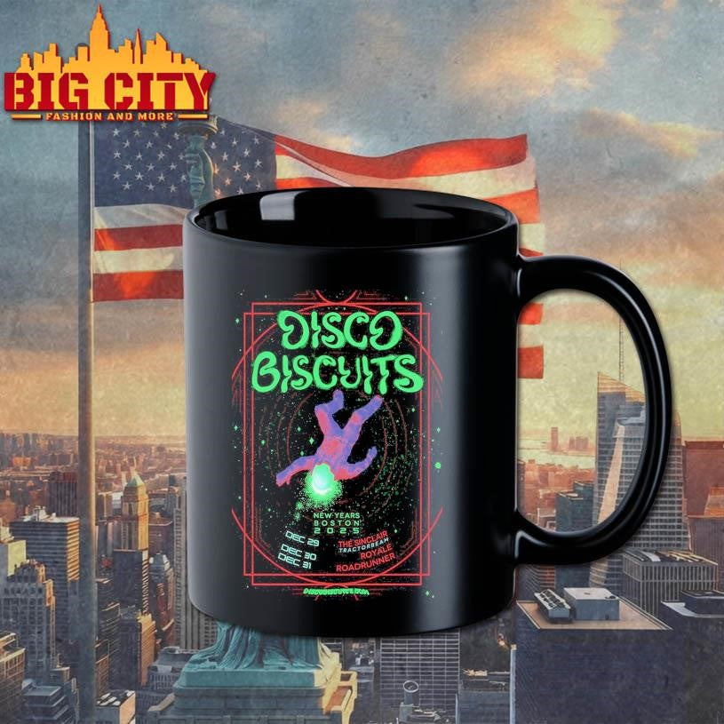The Disco Biscuits Boston 2025 NYE On Dec 29-31 Poster shirt