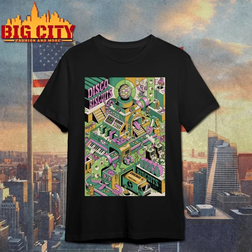 The Disco Biscuits Dec 20-21 2025 Thalia Hall In Chicago IL Poster shirt