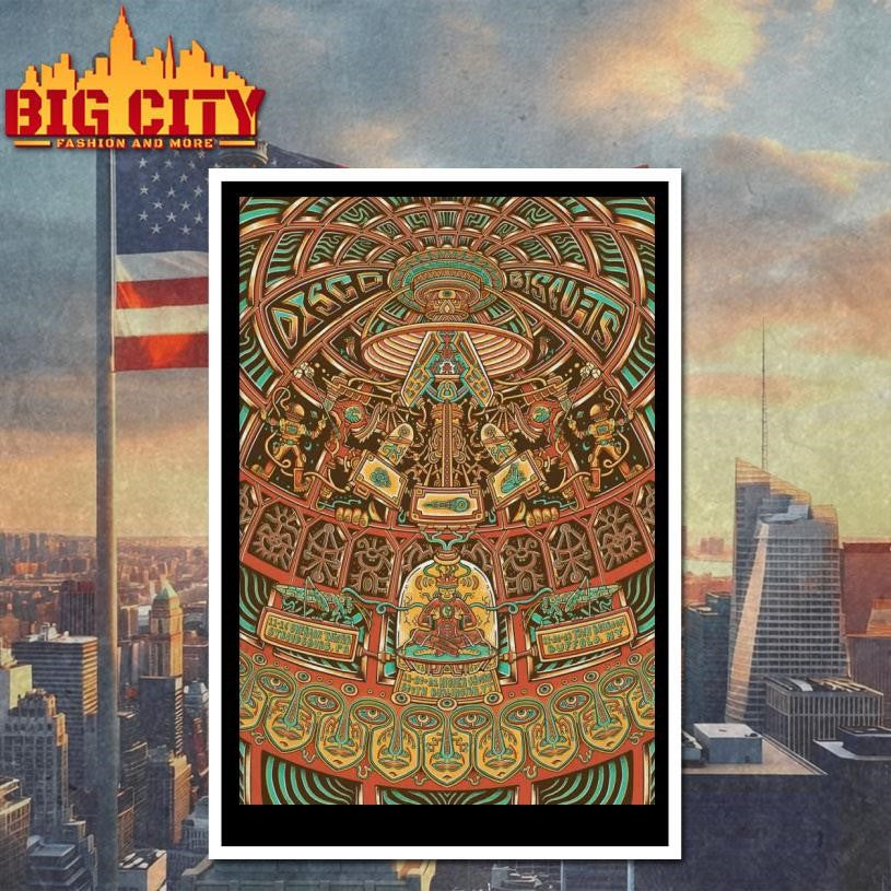 The Disco Biscuits Nov 22-23 2025 In Buffalo NY Poster Shirt