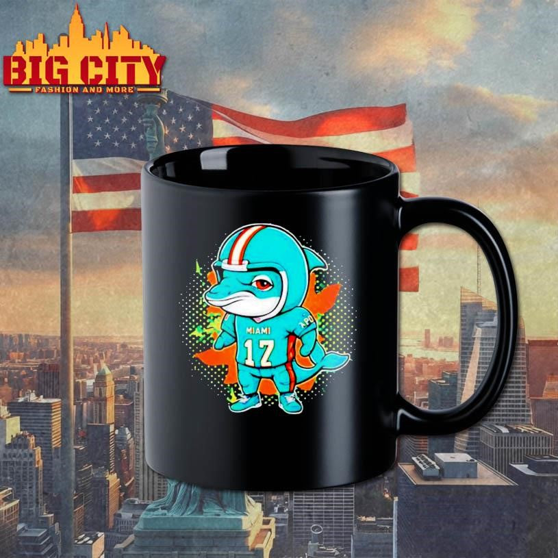 The Dolphins Miami Dolphins Football Cartoon Shirt