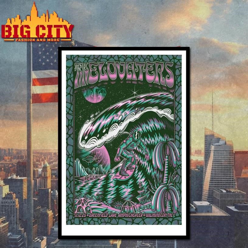 The Elovaters 11-12-2025 Wilmington NC Poster Shirt
