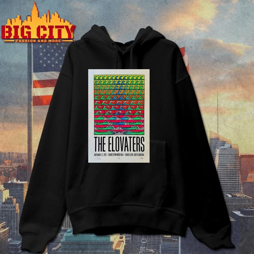 The Elovaters Concert Charleston, SC Nov 13 2025 Poster Shirt