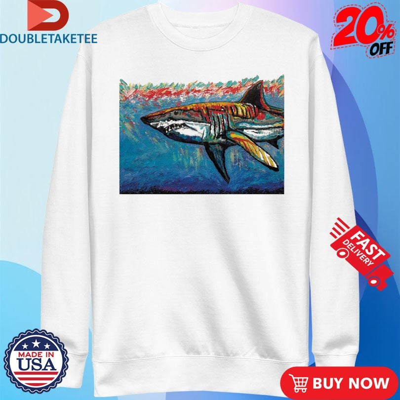 The Elovaters Great Shark T-shirts