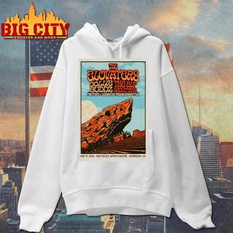 The Elovaters May 17 2026 Red Rocks Shows Poster shirt