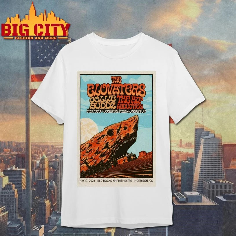 The Elovaters May 17 2026 Red Rocks Shows Poster shirt