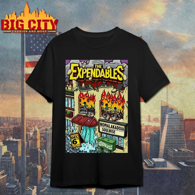 The Expendables Dec 6 2025 In Santa Cruz CA Poster shirt