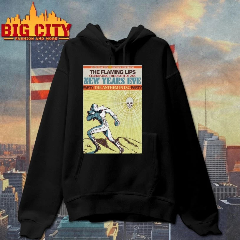 The Flaming Lips Dec 31 2025 DC Party Poster shirt