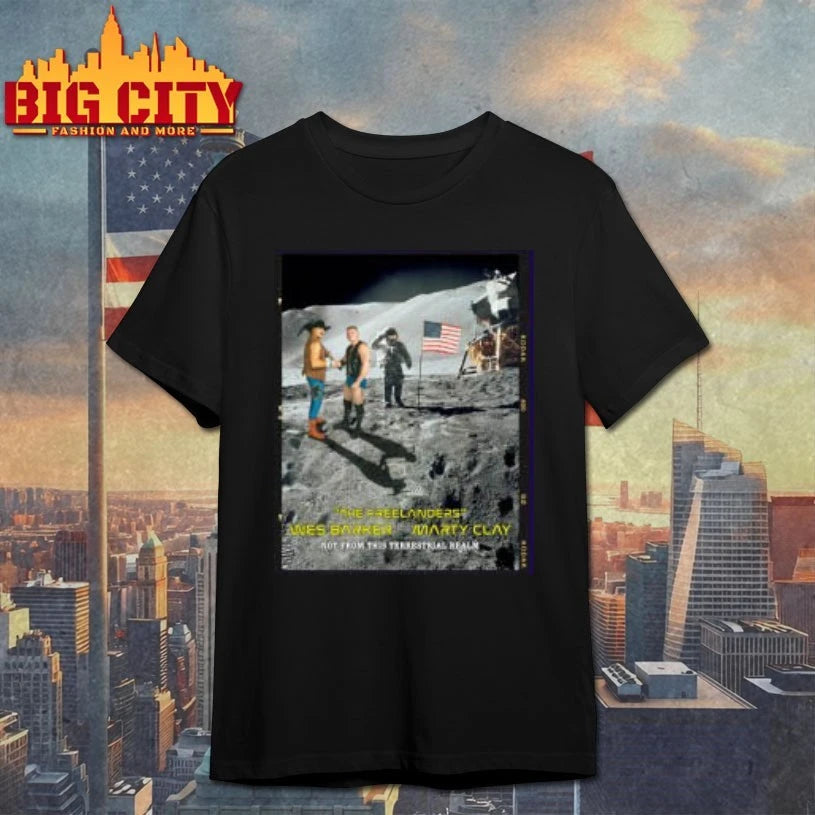 The Freelanders on the Moon shirts
