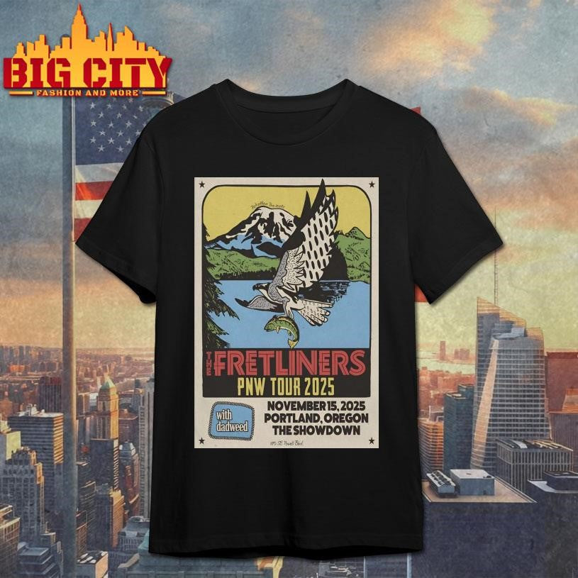 The Fretliners At The Showdown On Nov 15 2025 Poster Shirt