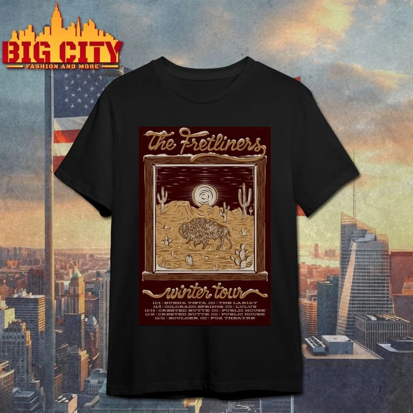 The Fretliners Winter Tour 2025 Poster Shirt