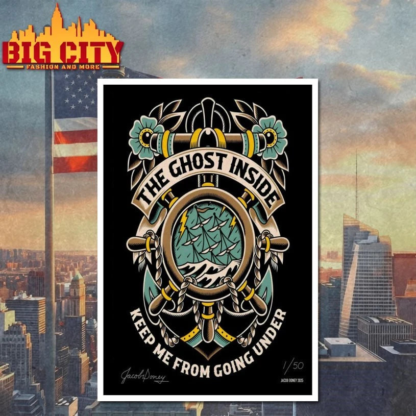 The Ghost Inside Keep Me From Going Under 2025 Poster shirt