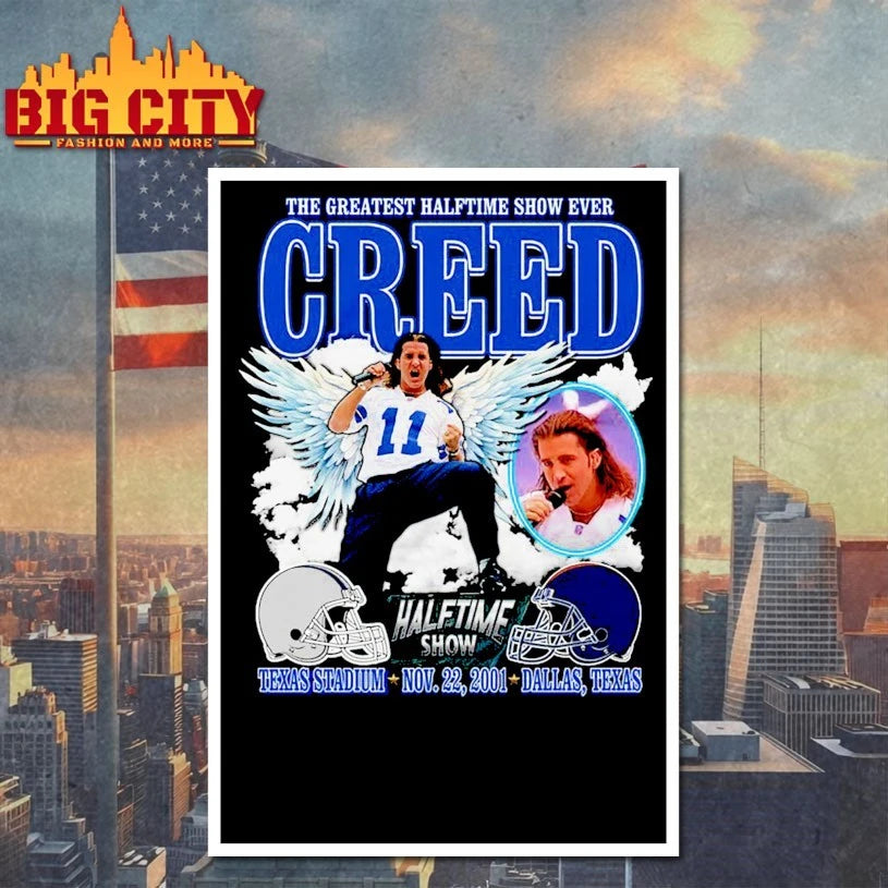 The Greatest Halftime Show Ever Creed Haft time show shirt